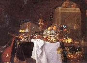 Jan Davidsz. de Heem A Table of Desserts China oil painting reproduction
